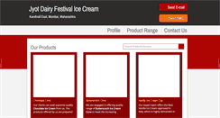 Desktop Screenshot of festivalicecream.in